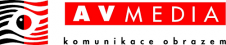 Logo firmy AV MEDIA